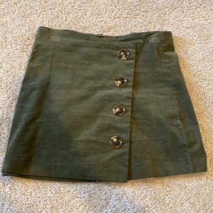 Green mini skirt. Altar’d state